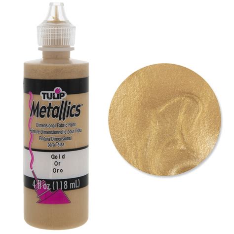 silver metallic fabric paint|tulip metallics paint.